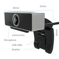 60° Widescreen Webcam for Streaming, Conferencing & Recording