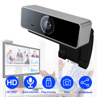 60° Widescreen Webcam for Streaming, Conferencing & Recording