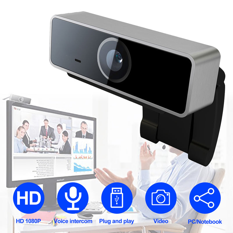 60° Widescreen Webcam for Streaming, Conferencing & Recording