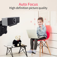 60° Widescreen Webcam for Streaming, Conferencing & Recording